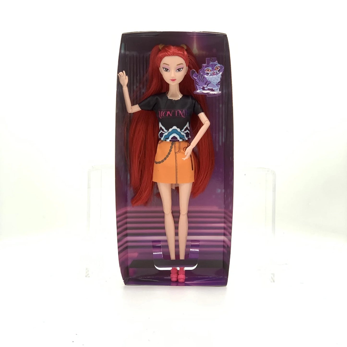 11in Kpop Demon Hunters Vinyl Figurines New K-POP Demon Slayer Miniatures Doll Lumimila Zoey Desktop Ornament Decoration Gifts