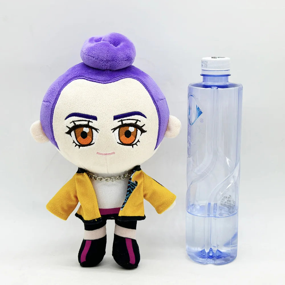 17CM Kpop Demon Hunters Plush Toy Dolls Cartoon Stuffed Soft Toy Birthday Christmas Gift For Children