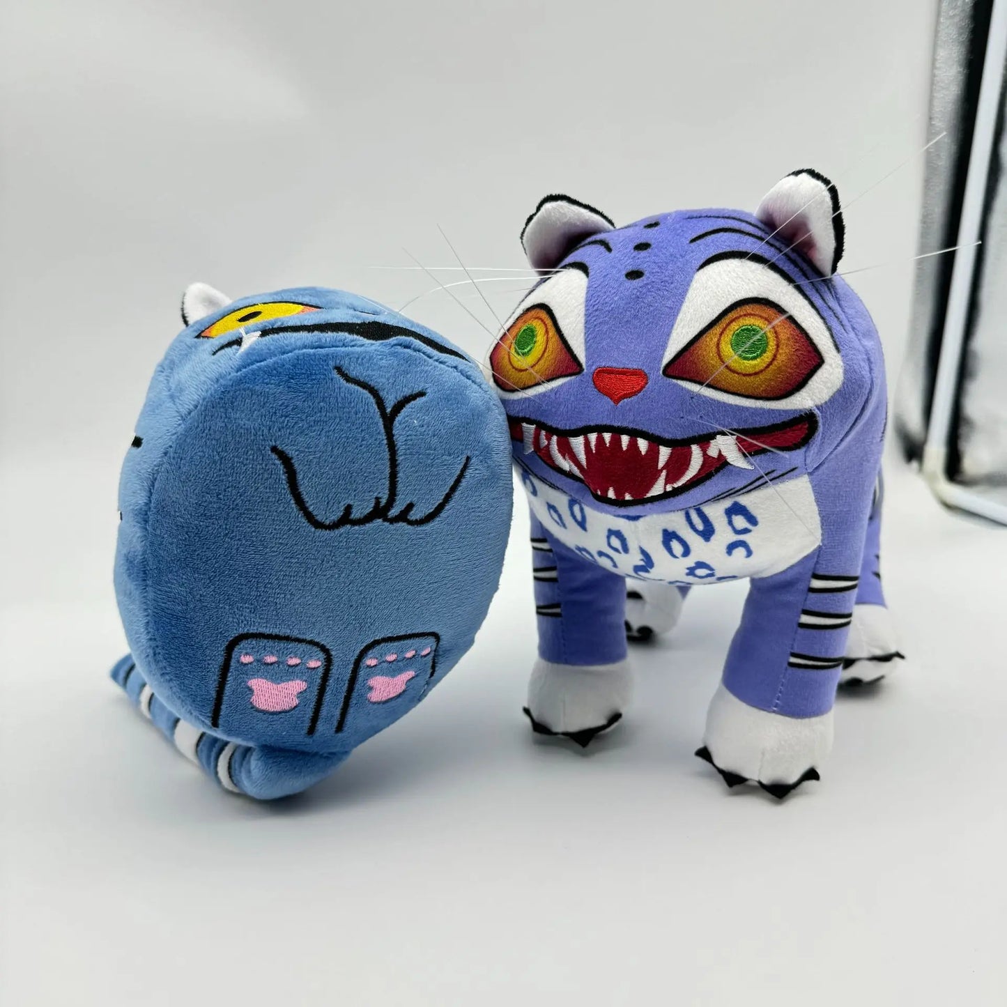 NEW Anime Kpop Demon Hunters Plush Cute K-POP Tiger Plushies Soft Stuffed Desk Decoration Doll Toy Fans Gift Party Favors