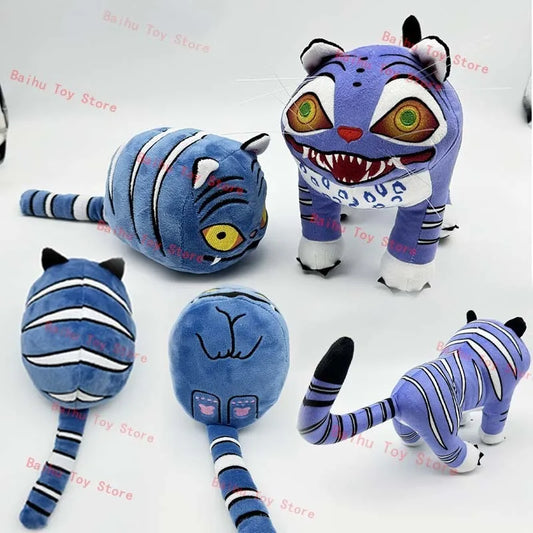 NEW Kpop Demon Hunters Tiger Plush Cute Cartoon Bird Plushie Kawaii Anime Stuffed Doll Soft Decor Pillow Toy Gift For Girl Kids