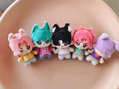 NEW Anime Kpop Demon Hunters Plush Cute K-POP Tiger Plushies Soft Stuffed Desk Decoration Doll Toy Fans Gift Party Favors