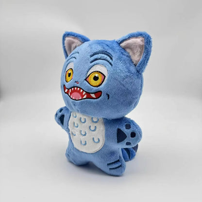 Anime Kpop Demons Hunters Plush Cute Purple Tiger Black Hat Magpie With 3 Eyes Monster Hunt Girl Group Stuffed For Fans Gifts