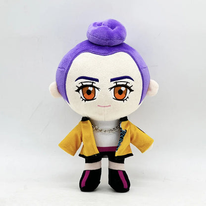 17CM Kpop Demon Hunters Plush Toy Dolls Cartoon Stuffed Soft Toy Birthday Christmas Gift For Children