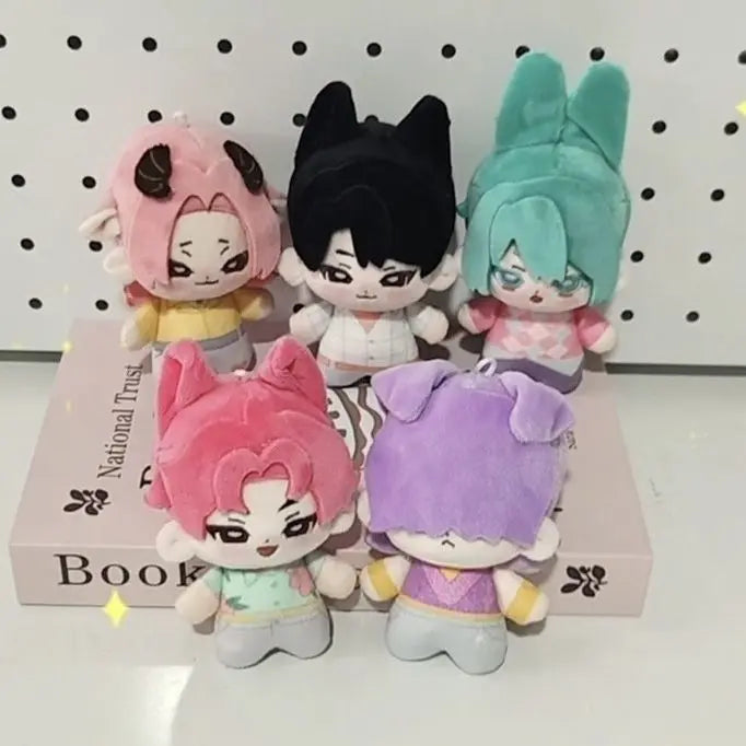 NEW Anime Kpop Demon Hunters Plush Cute K-POP Tiger Plushies Soft Stuffed Desk Decoration Doll Toy Fans Gift Party Favors