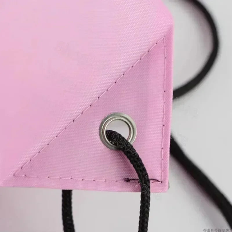 KPop Demon Hunters Backpack Girl Handbag Kawaii Cartoon Printed Bags Large Capacity Waterproof Drawstring Bag Kid Birthday Gifts