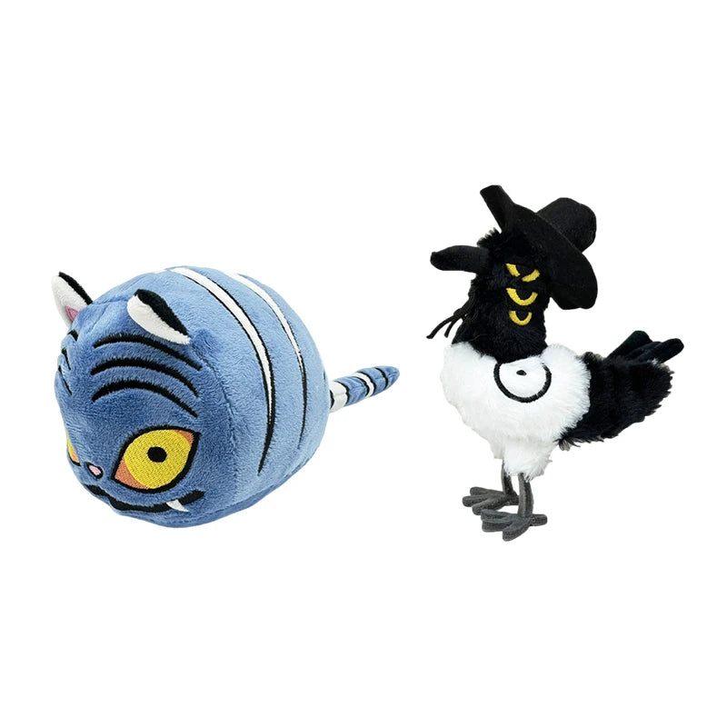 NEW Anime Kpop Demon Hunters Plush Cute K-POP Tiger Plushies Soft Stuffed Desk Decoration Doll Toy Fans Gift Party Favors