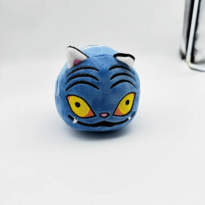 Anime Kpop Demons Hunters Plush Cute Purple Tiger Black Hat Magpie With 3 Eyes Monster Hunt Girl Group Stuffed For Fans Gifts