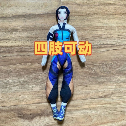 Kpop Movie Demon Hunters Cosplay Doll Plush Stuffed Dolls Abstract Joint Flexible Room Decoration Halloween Props Unisex Gifts