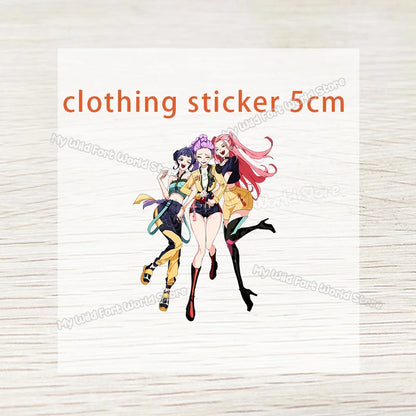 Kpop Demon Hunters Lunch Box for Boy Girl Cute Mira Zoey Jinu Portable Plastic Bento Box with Dinnerware Food Fruit Container