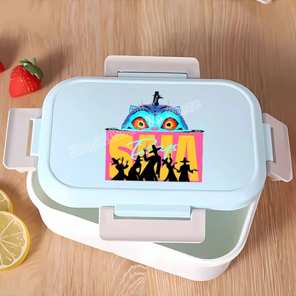 KPop Demon Hunters Lunchbox Anime Character Print Lunch Bags Student Portable Thermal Storage Boxs Cartoon Food Organiser Gifts