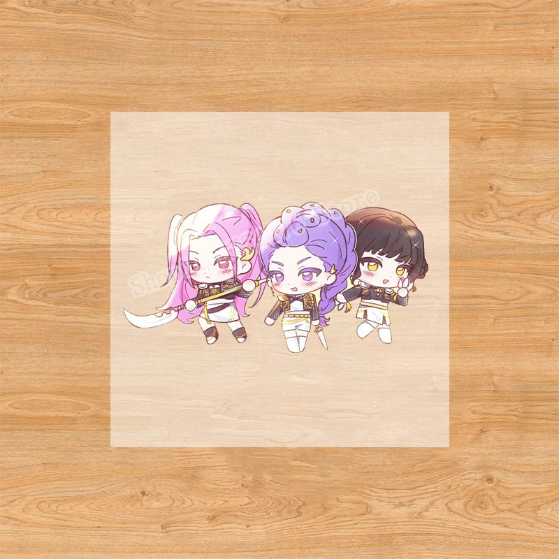 KPop Demon Hunters Lunchbox Anime Character Print Lunch Bags Student Portable Thermal Storage Boxs Cartoon Food Organiser Gifts