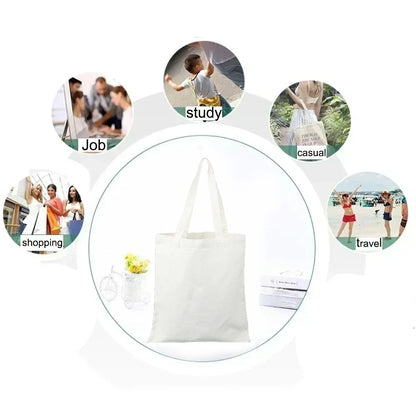 2025 Movie KPop Demon Hunters Canvas Bag Shopping Canvas Shopping Tote Bag Fashion Shopping Bag