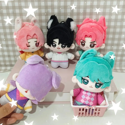 NEW Anime Kpop Demon Hunters Plush Cute K-POP Tiger Plushies Soft Stuffed Desk Decoration Doll Toy Fans Gift Party Favors