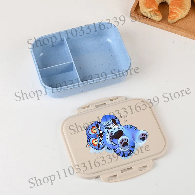 KPop Demon Hunters Lunch Box Cool Girls Portable Bento Box Anime Food Container Available Microwave Heat Kids Toast Boxes Gifts