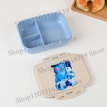 KPop Demon Hunters Lunch Box Cool Girls Portable Bento Box Anime Food Container Available Microwave Heat Kids Toast Boxes Gifts