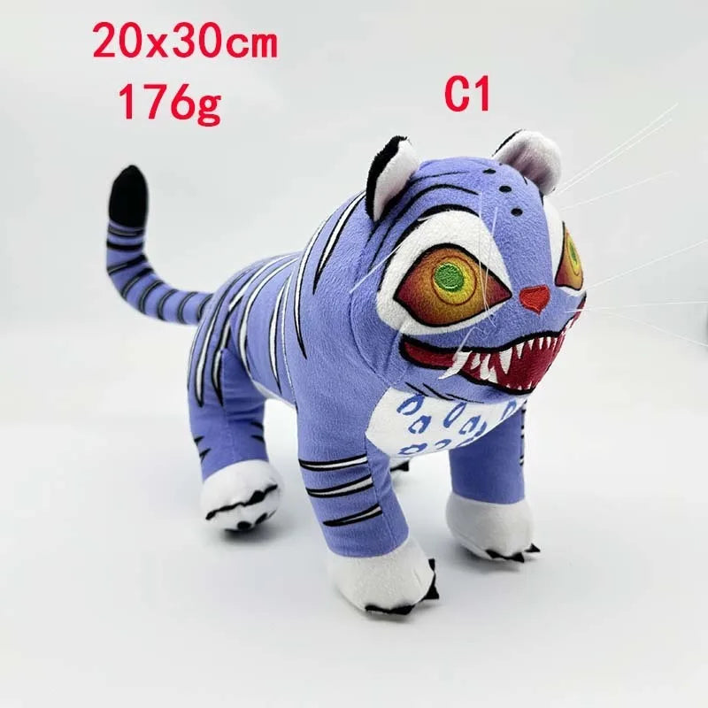 NEW Kpop Demon Hunters Tiger Plush Cute Cartoon Bird Plushie Kawaii Anime Stuffed Doll Soft Decor Pillow Toy Gift For Girl Kids