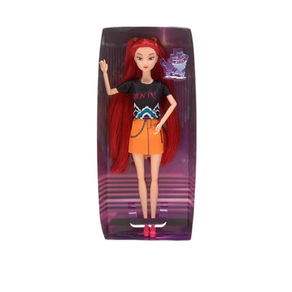 11in Kpop Demon Hunters Vinyl Figurines New K-POP Demon Slayer Miniatures Doll Lumimila Zoey Desktop Ornament Decoration Gifts